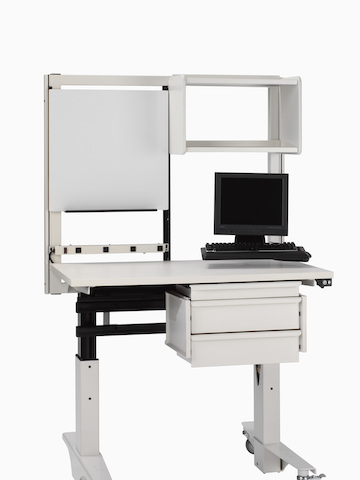 A mobile technology and supply cart from the Co/Struc System. Select to go to the Co/Struc System product page.